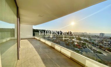 Concón, Montemar. Departamento nuevo de 99 m2, vista al mar.