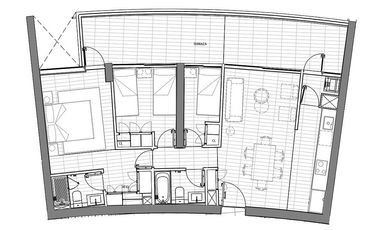 Concón, Montemar. Departamento nuevo de 99 m2, vista al mar.