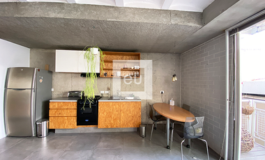 Loft amueblado en renta en la Juárez