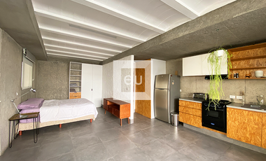 Loft amueblado en renta en la Juárez