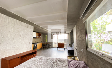 Loft amueblado en renta en la Juárez