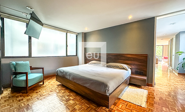 Departamento amueblado en renta en el corazón de la condesa