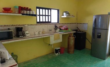 VENTA CASA A LA ORILLA DEL MAR EN TELCHAC PUERTO, YUCATÁN