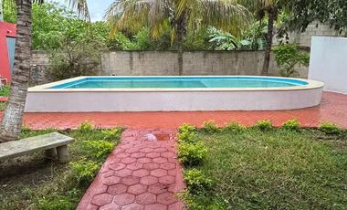 CASA DE CAMPO EN VENTA CONKAL YUCATAN