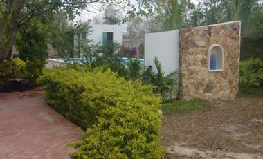 CASA DE CAMPO EN VENTA CONKAL YUCATAN