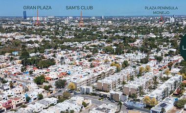 DEPARTAMENTO EN VENTA DENTRO DE LA CD DE MERIDA (CHUBURNA)