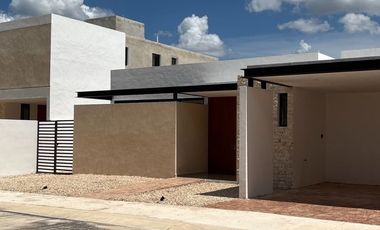 CASA EN VENTA DE UNA PLANTA EN TAMANCHE (ZONA COUNTRY) YUCATAN