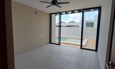 CASA EN VENTA DE UNA PLANTA EN TAMANCHE (ZONA COUNTRY) YUCATAN