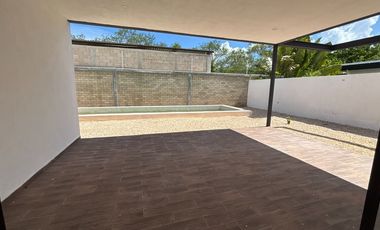 CASA EN VENTA DE UNA PLANTA EN TAMANCHE (ZONA COUNTRY) YUCATAN