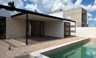 CASA EN VENTA DE UNA PLANTA EN TAMANCHE (ZONA COUNTRY) YUCATAN