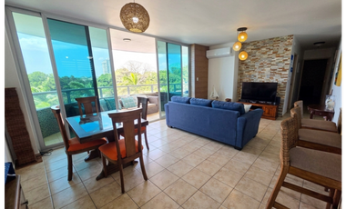 Venta en PH Playa Serena frente al mar apto. 115mt2, amoblado kf