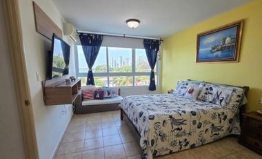 Venta en PH Playa Serena frente al mar apto. 115mt2, amoblado kf