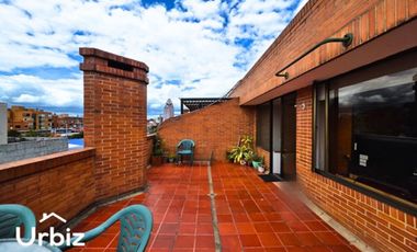 Arriendo Apartamento Dúplex de 130m² y 25m² de Terraza, Santa Barbara