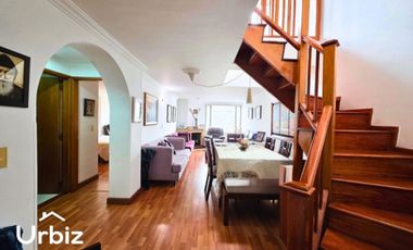 Arriendo Apartamento Dúplex de 130m² y 25m² de Terraza, Santa Barbara