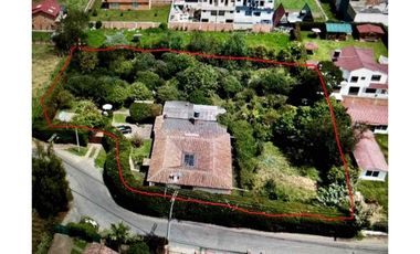CASA LOTE EN VENTA VIA COTA CHIA