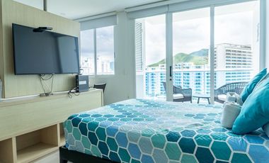VENTA APARTAESTUDIO TURISTICO VISTA AL MAR SANTA MARTA RESERVA DEL MAR