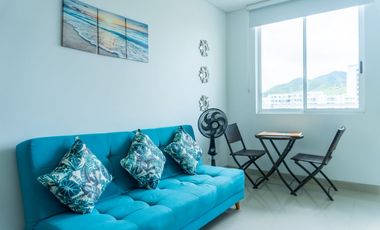 VENTA APARTAESTUDIO TURISTICO VISTA AL MAR SANTA MARTA RESERVA DEL MAR