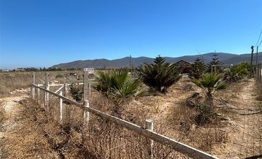 Parcela en Venta en Pan de azúcar Coquimbo, a pasos de carretera
