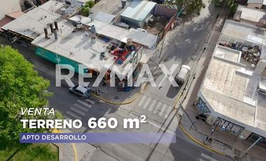 VENTA terreno apto desarrollo 660m2