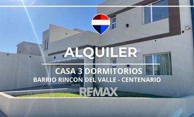ALQUILER CASA EX ZONA PEAJE - CENTENARIO