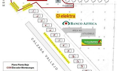 Local comercial en Renta calzada Vallejo