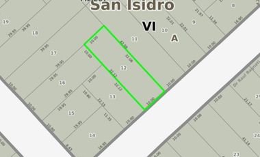 VENTA LOTE 321mts2  EN BAJO BOULOGNE