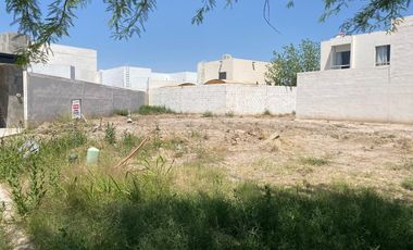 TERRENO EN VENTA EN VILLAS DEL RENACIMIENTO, EN TORREÓN COAH.