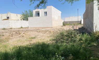 TERRENO EN VENTA EN VILLAS DEL RENACIMIENTO, EN TORREÓN COAH.