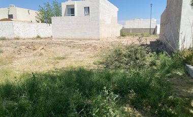 TERRENO EN VENTA EN VILLAS DEL RENACIMIENTO, EN TORREÓN COAH.