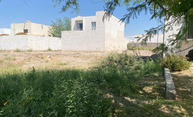 TERRENO EN VENTA EN VILLAS DEL RENACIMIENTO, EN TORREÓN COAH.