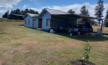 PARCELA 5136MTS CON CASA E N MANHUE VILLARRICA