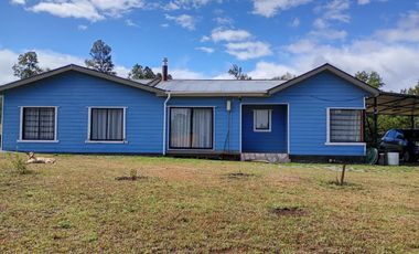 PARCELA 5136MTS CON CASA E N MANHUE VILLARRICA