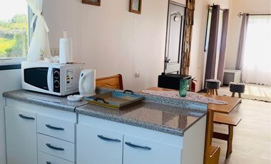 SE ARRIENDA CABAÑA FULL AMOBLADA