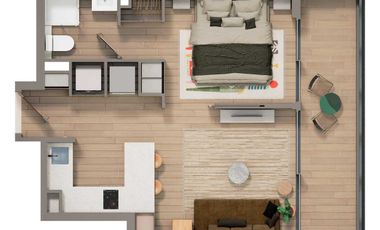 Departamento en arriendo  en LA FLORIDA