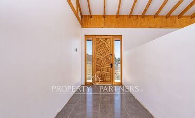 Excelente casa nueva en parcela en condominio en exclusivo sector