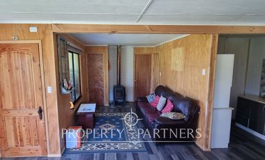 Parcela con Casa y Borde Río en Sector Arique