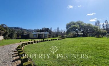 Parcela con Casa y Borde Río en Sector Arique