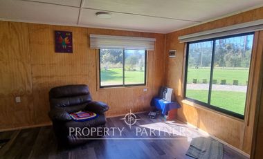 Parcela con Casa y Borde Río en Sector Arique