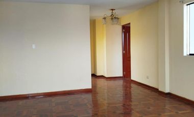DEPARTAMENTO EN VENTA, 4to PISO 97m², 3 DORMITORIOS.3 BAÑOS- CHORRILLOS