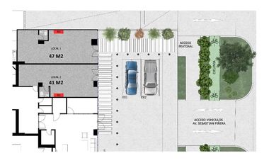Arriendo Local 88m2 - 4to Centenario/S. Piñera