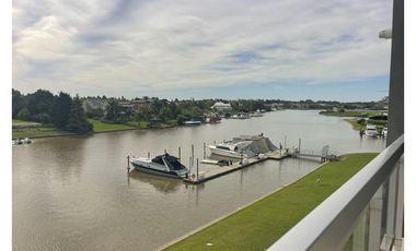 Departamento en alquiler con amarra en Ribera.  Marinas del canal. Nordelta