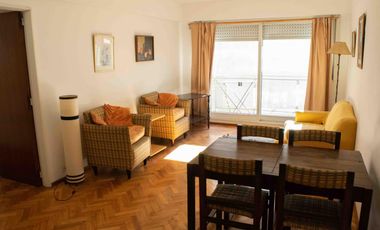 Departamento de 3 ambientes amoblado en alquiler temporario en Martinez