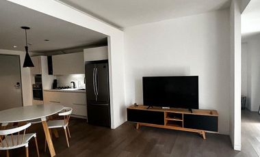 Renta depa amueblado, exterior, nuevo una recamara y excelente vestidor