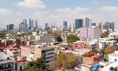 Renta depa amueblado, exterior, nuevo una recamara y excelente vestidor