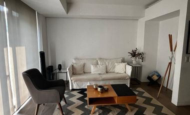 Renta depa amueblado, exterior, nuevo una recamara y excelente vestidor