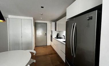 Renta depa amueblado, exterior, nuevo una recamara y excelente vestidor