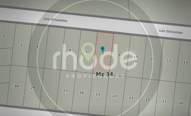 Los Girasoles entre Pensamientos y Malvones - Excelente lote en Costa del Este