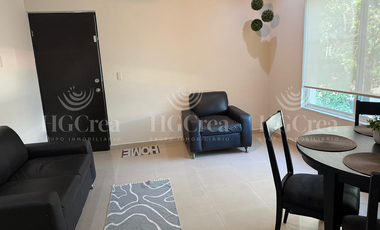 DEPARTAMENTO AMUEBLADO EN RENTA EN COL. ROMA