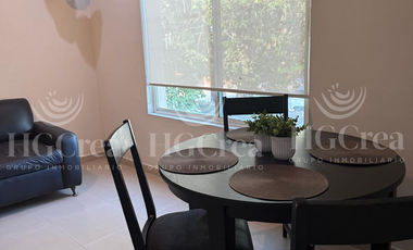 DEPARTAMENTO AMUEBLADO EN RENTA EN COL. ROMA