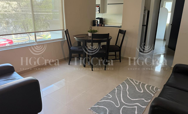 DEPARTAMENTO AMUEBLADO EN RENTA EN COL. ROMA